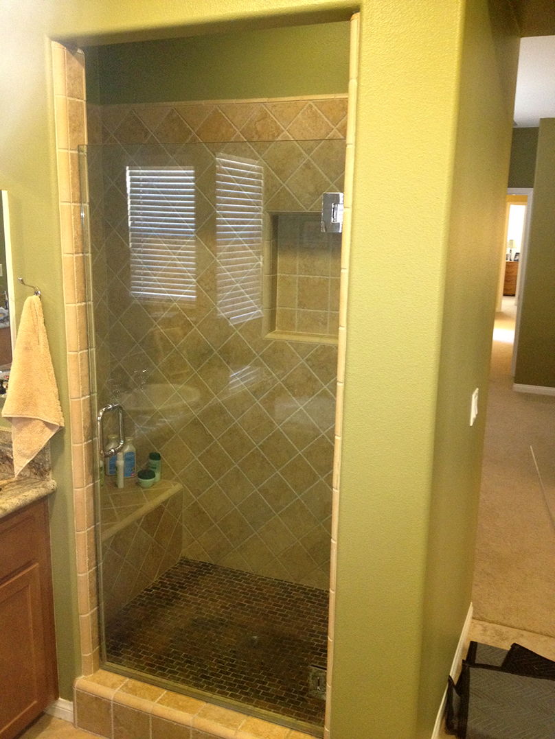 Shower Door - New Install - OnTrack San Diego