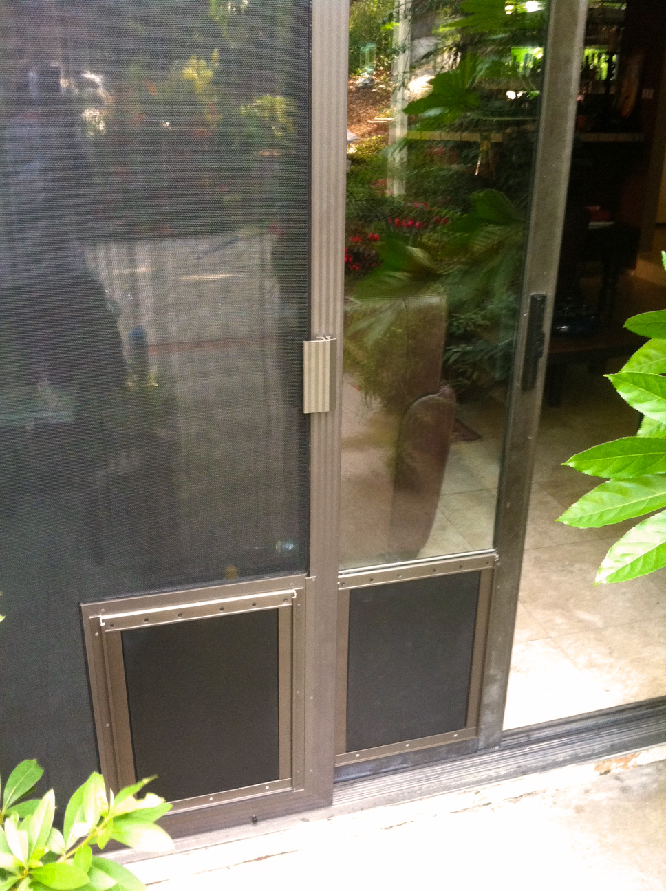 cat door for sliding screen door