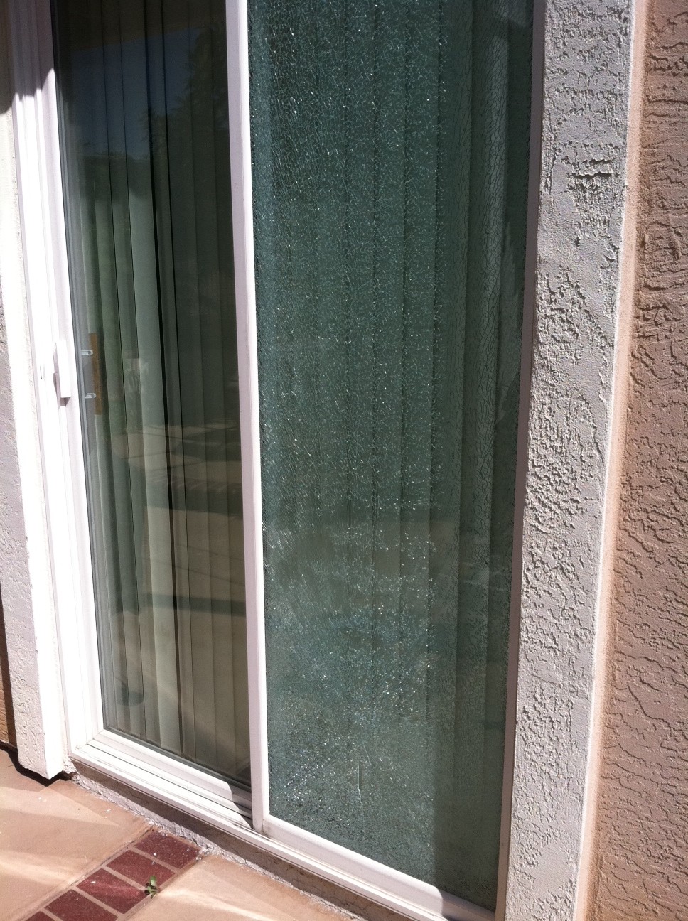 glass repair broken patio door low-e glass